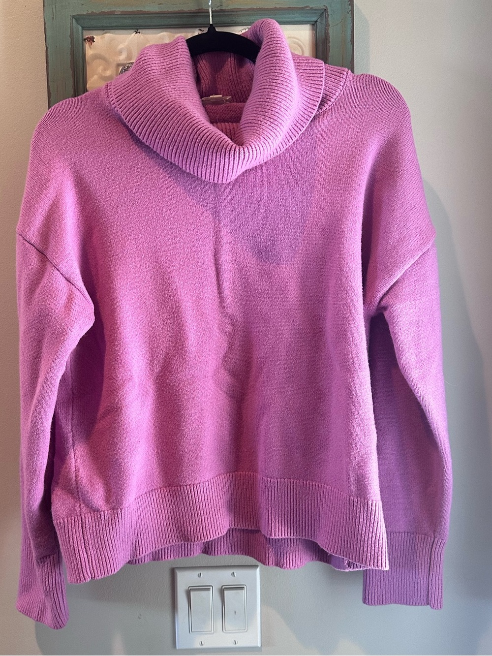 Hem & Thread Lilac Cowl Neck Sweater